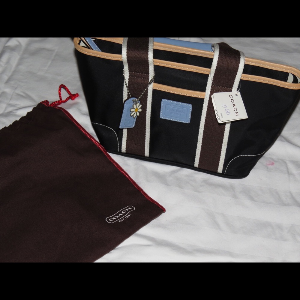 SOLD SOLD🆕💐👛Coach Mini Tote Hand Bag - Picture 4 of 7